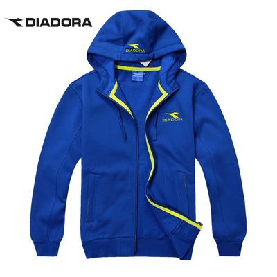 Diadora/迪亚多纳运动外套男士运动夹克春秋男款立领开衫针织外套