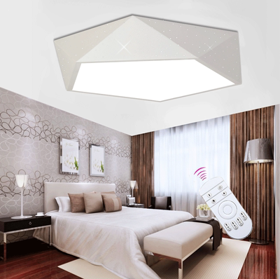 几何LED吸顶灯饰创意个性卧室灯大气现代简约客房灯艺术异形灯具