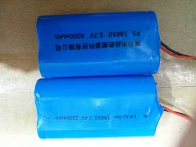特价包邮品胜18650/3.7V/7.4V带充电保护带线锂电唱戏机专用电池