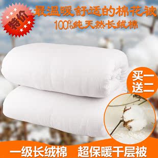 搭配被套2.48*2.48大尺寸长绒棉花纯手工棉被冬被单双人被子被芯