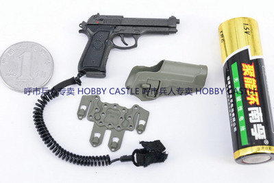1/6兵人 CrazyDummy CD78004美国陆军机枪手 M9全套如图