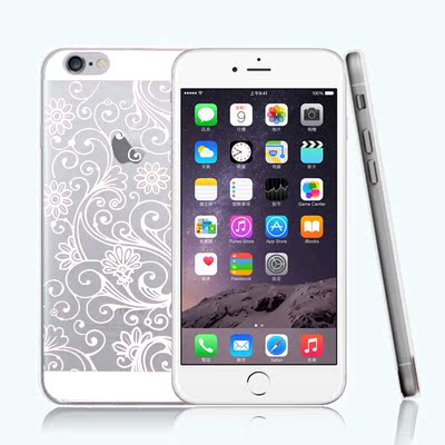 ikodoo iphone6手机壳 苹果6保护套 手机套立体雕花保护外壳
