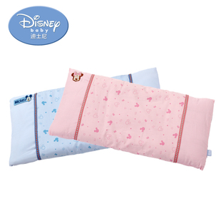 迪士尼宝宝 儿童幼儿园小孩全棉加长枕头学生新生婴儿枕0-1-3-6岁