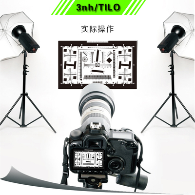 3nh三恩驰ISO12233分辨率测试卡 2000线标准型摄像机清晰解析度卡