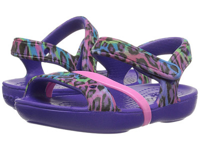 正品代购新款 Crocs 卡洛驰童鞋洞洞鞋沙滩鞋凉鞋 Lina Sandal