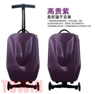 高端多色行李箱欧美风滑板箱包大本营同款拉杆便捷旅行登机箱