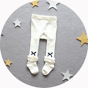 婴儿连裤袜春秋款6七9八10九8个月宝宝袜子女童夏装打底裤1-2-3岁