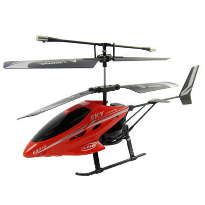 批发热卖遥控飞机厂家2通耐摔灯光小型遥控直升飞机 航空模型玩具