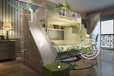 乐居天使创意儿童床高端创意儿童城堡床公主床私人定制床厂家直销