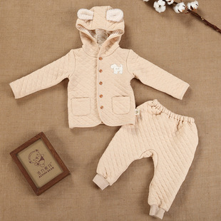 新生儿秋季套装纯棉0-1岁宝宝休闲套装秋季儿童运动装婴儿套装秋