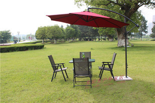 户外桌椅庭院折叠桌椅休闲咖啡厅奶茶店桌椅露天阳台桌椅大伞组合