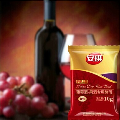 红葡萄酒专用酵母 果酒酵母 红酒曲 葡萄酒酵母 RW 10克 包邮