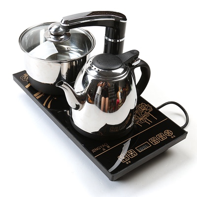 全自动水壶电磁电热茶炉三合一自动加水上水抽水茶具套装烧水茶炉