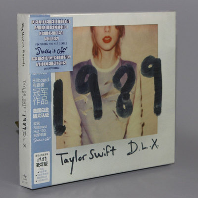 包邮正版碟片TaylorSwift泰勒斯威夫特1989专辑CD+拍得立+写真 豪