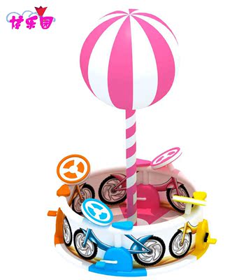儿童游乐设备室内 游乐场淘气堡大型淘气宝电动  自行车