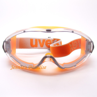 包邮UVEX德国防护眼罩防尘防溅眼镜防雾防护镜护目镜防风防护眼镜