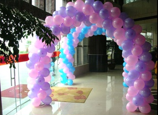 婚房布置气球批发婚礼活动拱门气球加厚10寸圆形珠光