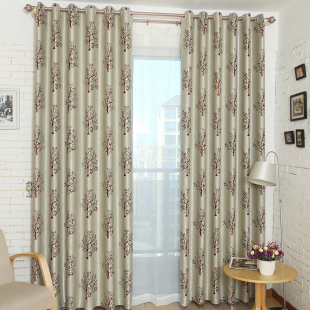 赛尔斯顿 都市成品定制窗帘遮光窗帘遮光布料客厅加厚遮光布