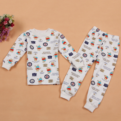 2015秋装婴儿宝宝童装内衣套装男童女童睡衣儿童纯棉衣服可定做