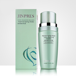 JINPRES金珀莱活泉均衡水份乳液100g保湿补水滋养修护护肤化妆品