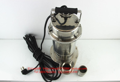 上海人民水泵全不锈钢清水电泵QDX1.5-16-0.37防锈防腐蚀304S材质