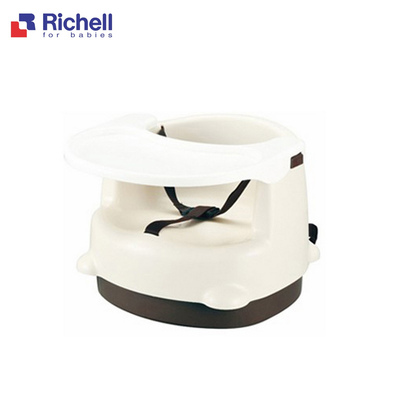 日本Richell利其尔高低两用多功能儿童餐椅宝宝餐桌椅