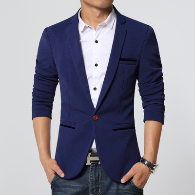 2015新款潮流韩版男士小西服男士休闲小西装秋季时尚修身西装外套