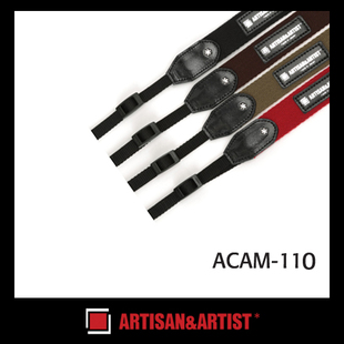 包邮 日本Artisan&Artist工匠与艺人 ACAM-110相机背带肩带