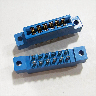 805连接器 板对板连接器 板金手指连接 3.96间距两排12位焊线材式