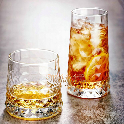比利时进口Durobor无铅玻璃杯 威士忌杯饮料果汁杯 宝石创意设计
