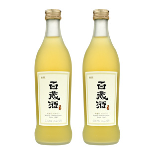 麴醇堂百岁酒/375mL*2瓶/韩国进口酒