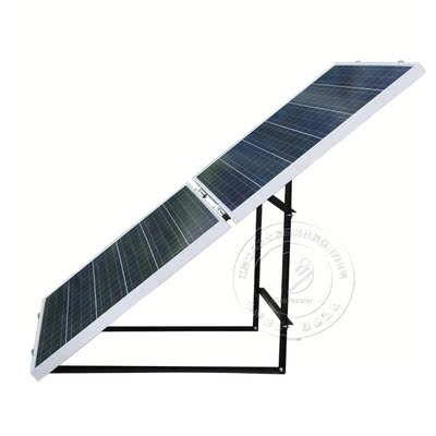 太阳能电池板两片装250W/300W光伏支架家用工程系统固定通用支架