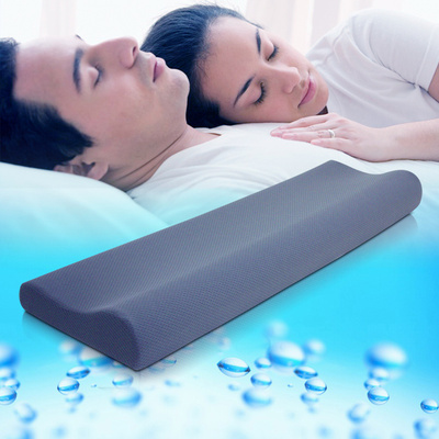 可奈尔 水立方 双人枕头 情侣枕芯 水洗 透气 长枕头 枕芯
