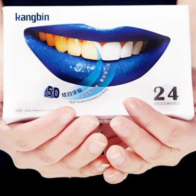 康宾牙贴美白闪耀5d炫白牙贴速效去牙渍美白牙齿美牙贴通用