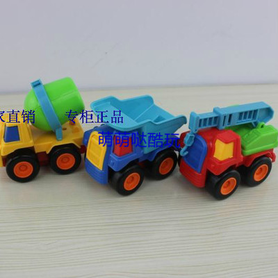 厂家直销儿童工程车益智玩具工程车套装小工程车三件套四驱滑行车