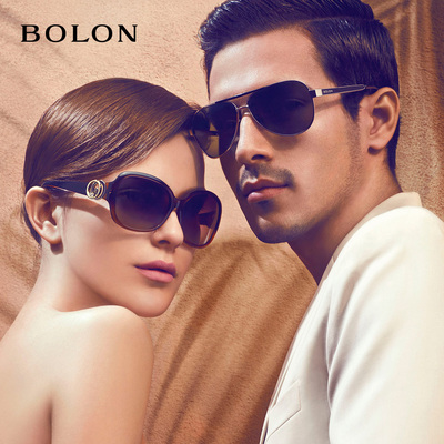 BOLON暴龙太阳镜女 官方正品复古墨镜 时尚偏光太阳眼镜潮 BL2128