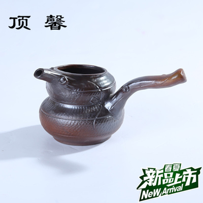 特价仿古柴烧公道杯粗陶功夫茶具分茶器陶瓷茶道日式茶海杯