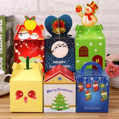 2016圣诞节苹果盒平安夜苹果包装盒圣诞节平安果盒包装盒礼盒特价