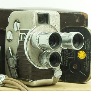 古董摄影机西洋工业风老物件REVERE B63胶片摄影机老相机收藏怀旧
