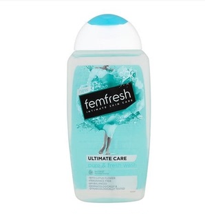 英国Femfresh 私密温和无皂女性洗护液私处卫生护理洗液清新