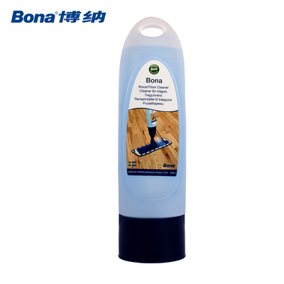 博纳bona实木地板清洁剂喷水拖把替换装实木复合地板清洁养护理剂