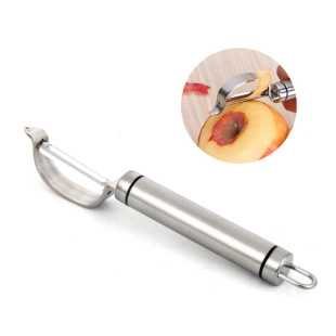 304不锈钢削皮刀苹果水果削皮器多功能不锈钢瓜刨去皮器刮刀包邮