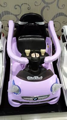 热销可驾驶儿童电动四轮带遥控小汽车带护栏男女小孩婴儿车1-4岁