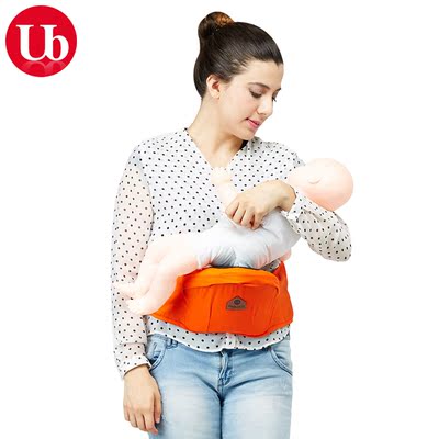 UBELA多功能四季婴幼儿 腰凳背带宝宝用品透气抱腰登小孩正品