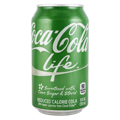6个分区包邮 美国进口绿色版新生可乐可口可乐乐活汽水355ml