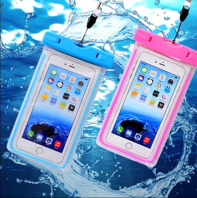 卡通手机防水袋密封潜水苹果5S游泳沙滩三星iphone6plus防水套