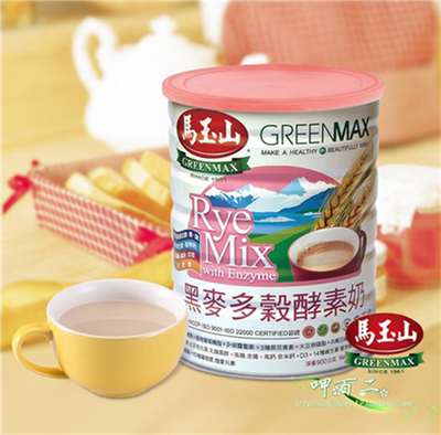 台湾进口马玉山黑麦多谷酵素奶多种矿物质维生素家人健康又营养