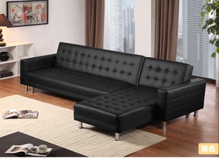 直角沙发沙发贵妃沙发床皮沙发皮沙发床现代中式沙发家具懒人沙发