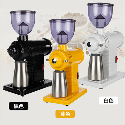 国产小富士电动磨豆机商用咖啡研磨机专业级鬼齿刀盘小钢炮磨豆机
