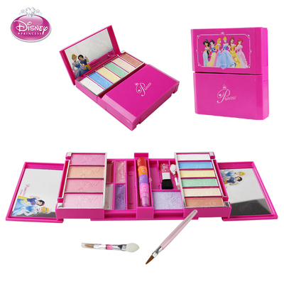 迪士尼公主化妆品小孩表演出化妆女孩化妆盒彩妆盒儿童化妆品套装